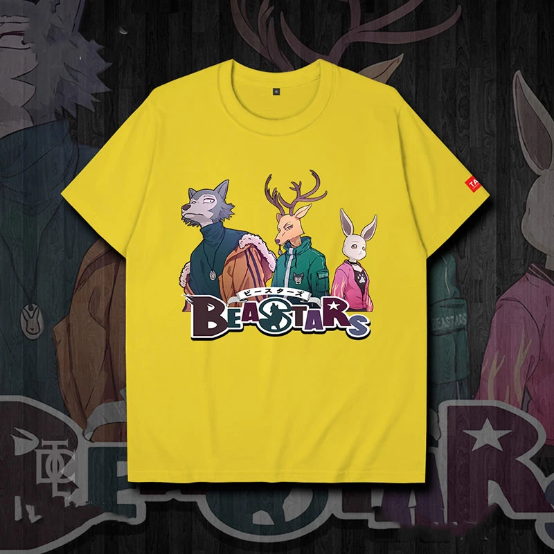 Унисекс аниме BEASTARS Legoshi Haru Louis мультфильм смешные короткие фотообои для женщин