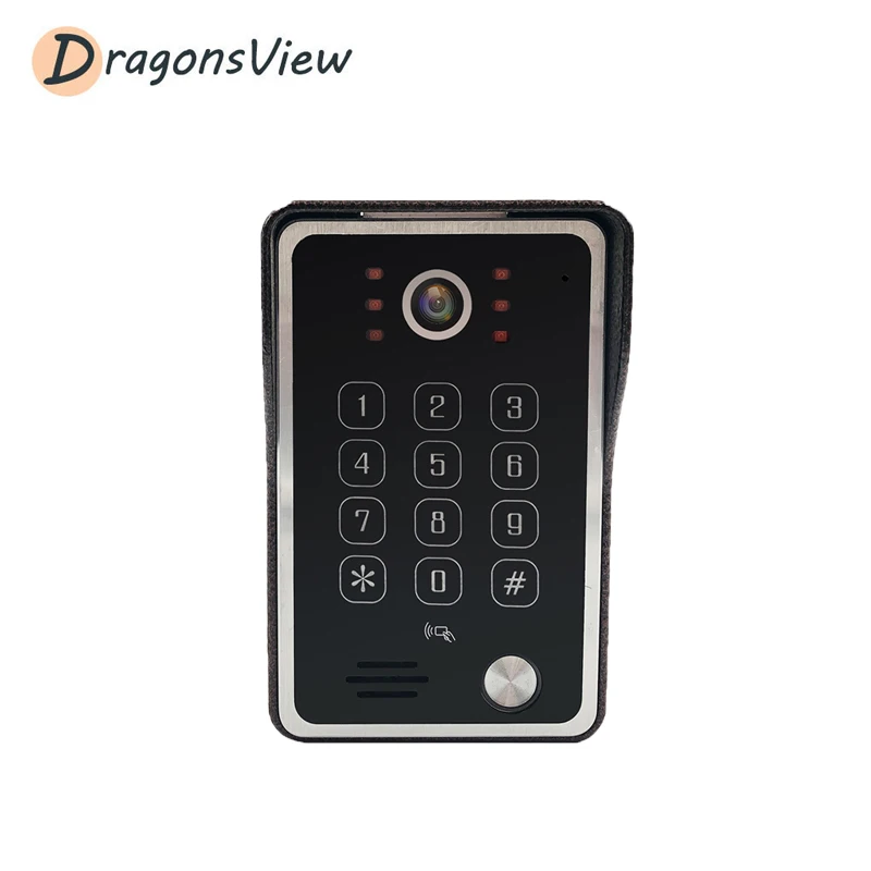 Видеодомофон DragonsView 10 дюймов Wi Fi 960P RFID|Видеодомофон| |