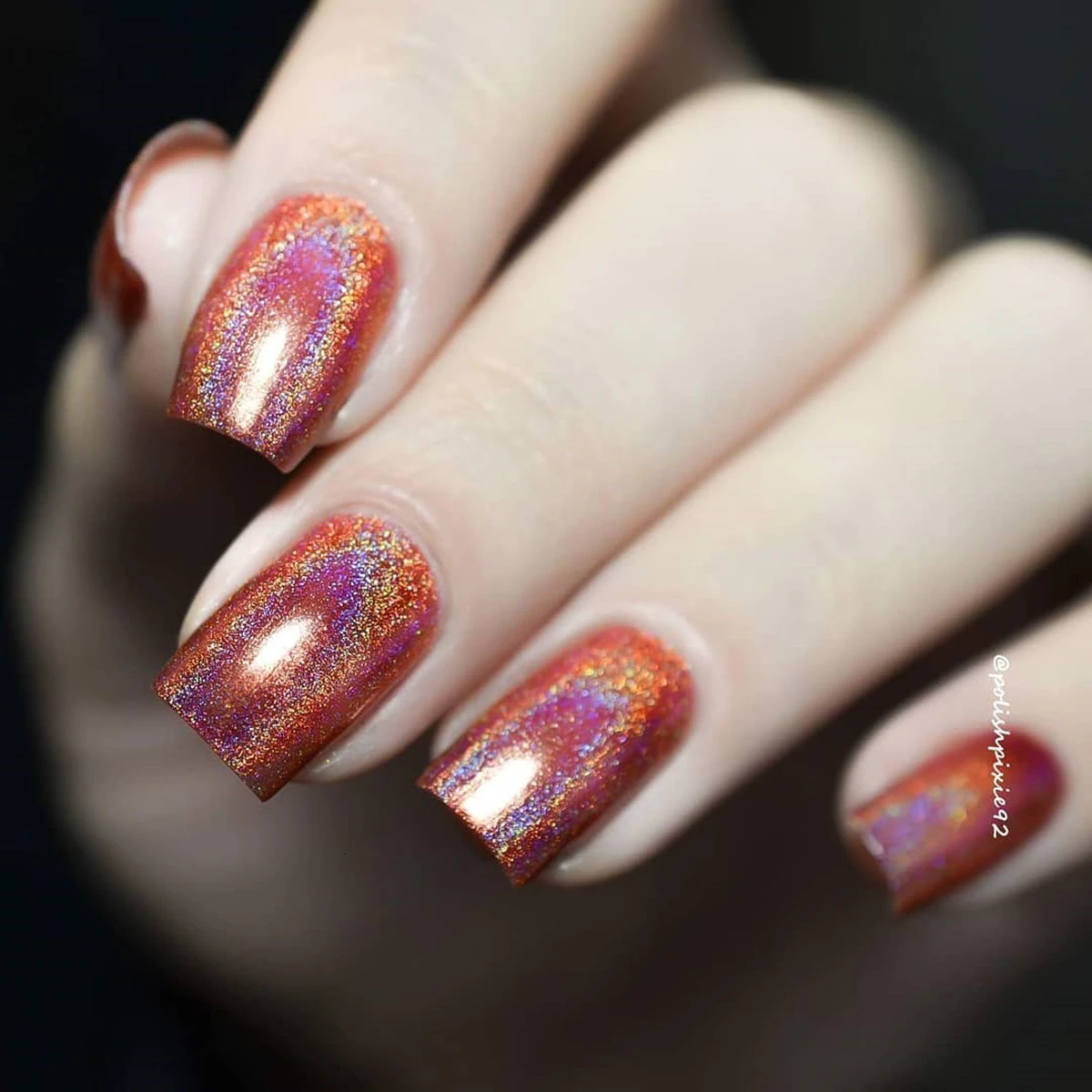BEAUTYBIGBANG 8 мл голографический фотографический лак для ногтей Блестящий блестящий