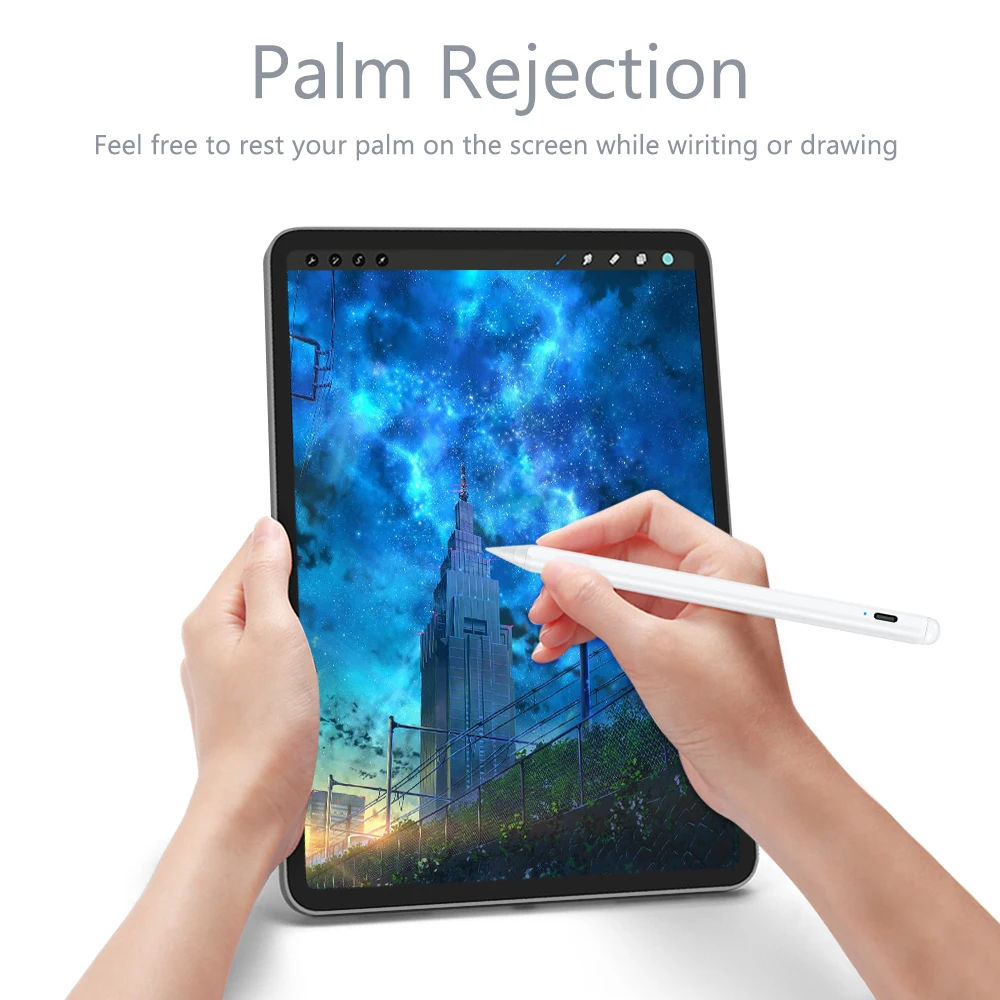 Для iPad карандаш Apple ручка стилус для Pro 3rd 11 12 9 2018 6th 7 Air 3 10 5 2019 2 Mini сенсорная й