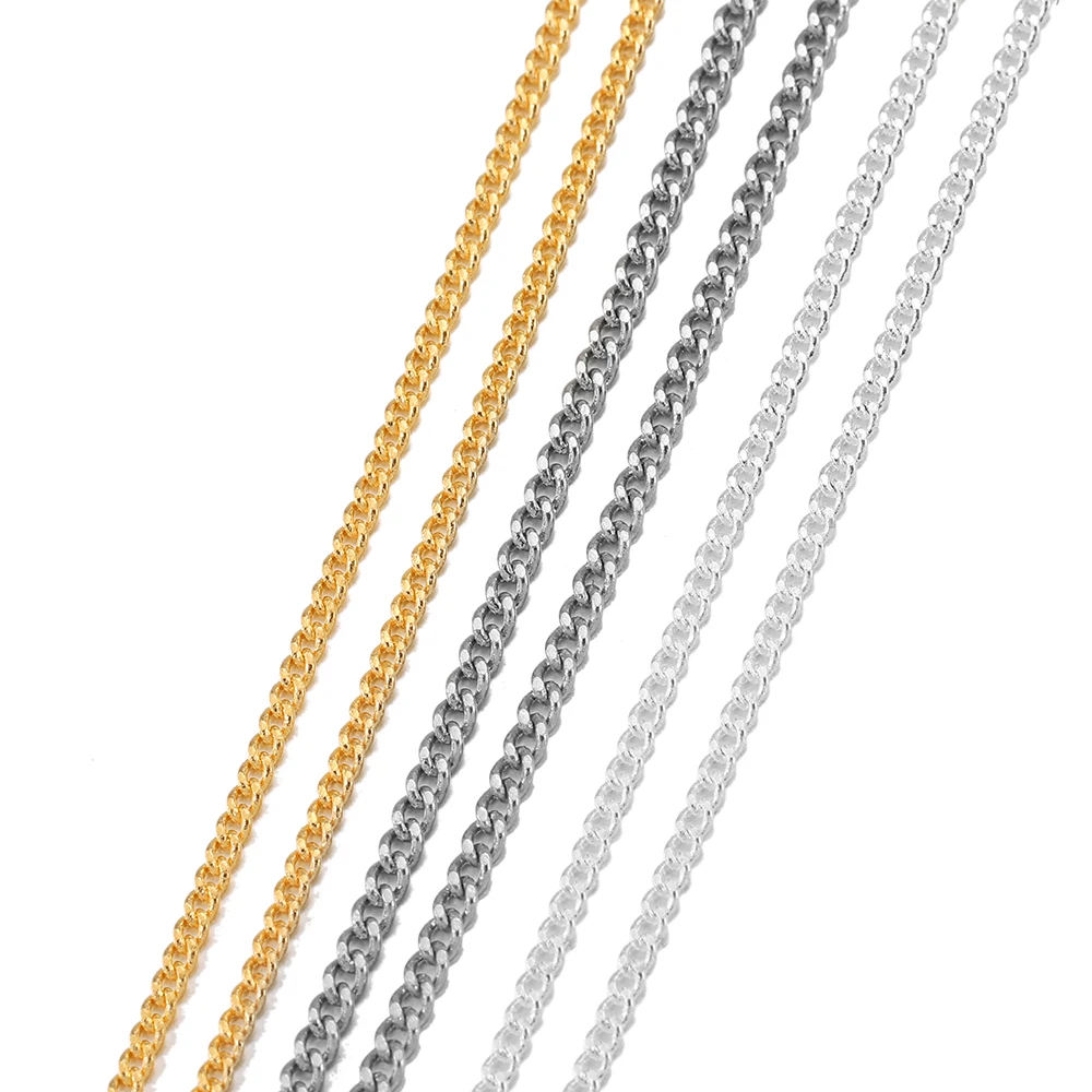 Застежка Лобстер для 12 шт./упак. 45 см цепочки оптом набор сделай сам материалы