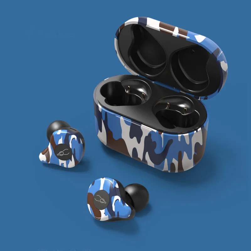 Наушники Sabbat E12 Bluetooth 5 0 гарнитура камуфляжная бинауральная музыкальная