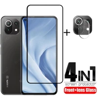 4-in-1 For Xiaomi Lite Glass For Lite Protective Glass Screen Protector For Lite Lens Glass