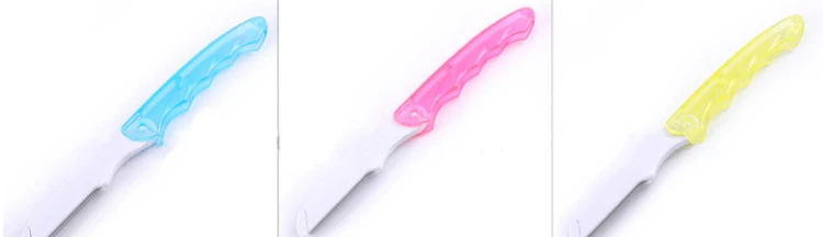 Мини триммер для бровей 3 цвета безопасная бритва женское удаление волос на лице