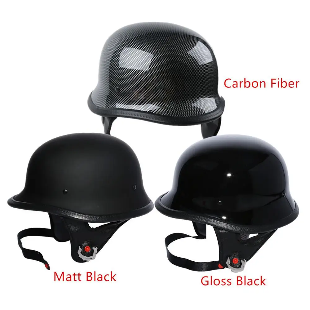 DOT Motorcycle German Half Face Open Helmet For Cruiser Chopper Biker Scooter Safety M L XL | Автомобили и мотоциклы