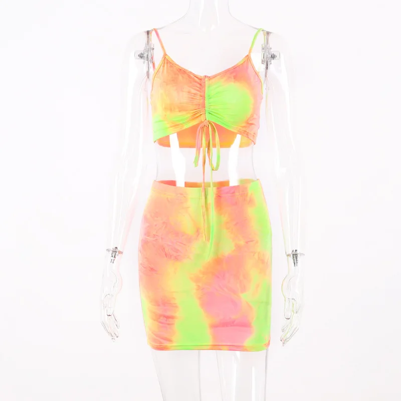

French hot 2021 spring and autumn new sexy suspender bra skirt suit
