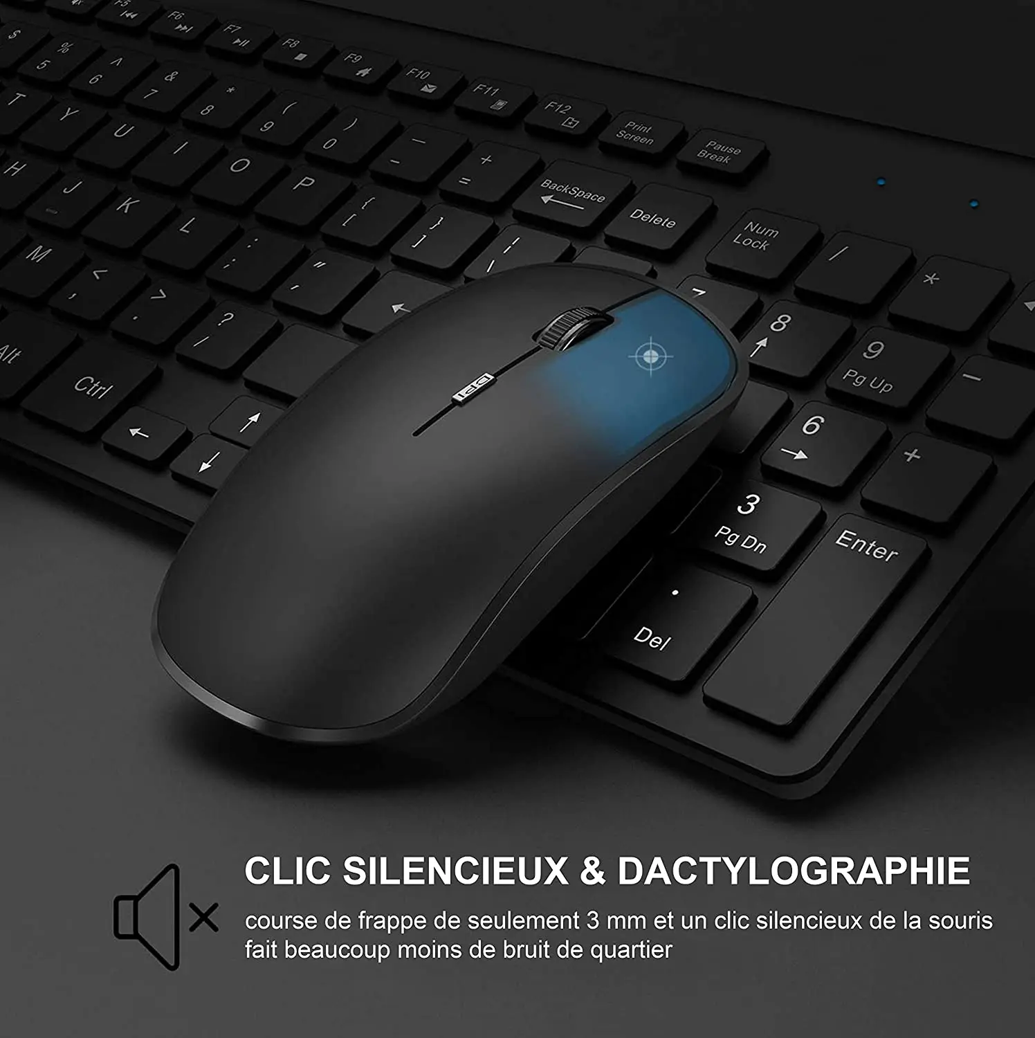 Combos de teclado e mouse