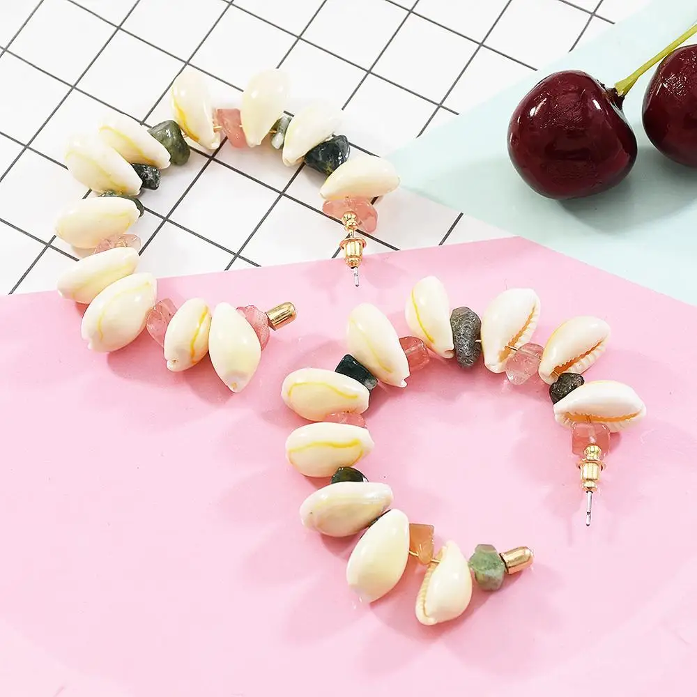 Женские круглые серьги-кольца с большим круговым кольцом для женщин блестящие