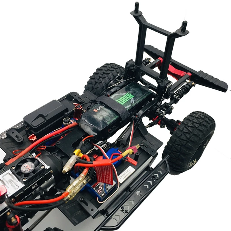 

Aluminum Metal Low LCG Battery Tray Black Set for Traxxas TRX-4 TRX4 Cars RC Crawler Car Parts