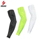 Светоотражающий рукав для защиты рук от солнца ARSUXEO, велосипедные рукава для рук, велосипедные рукава для гольфа, открытый спортивный обогреватель для рук, рукава