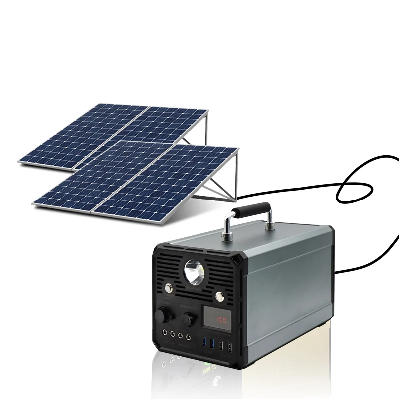 

1000w Power Supply Portable solar generator 12v 40ah 480wh Charging camping 220v portable power station