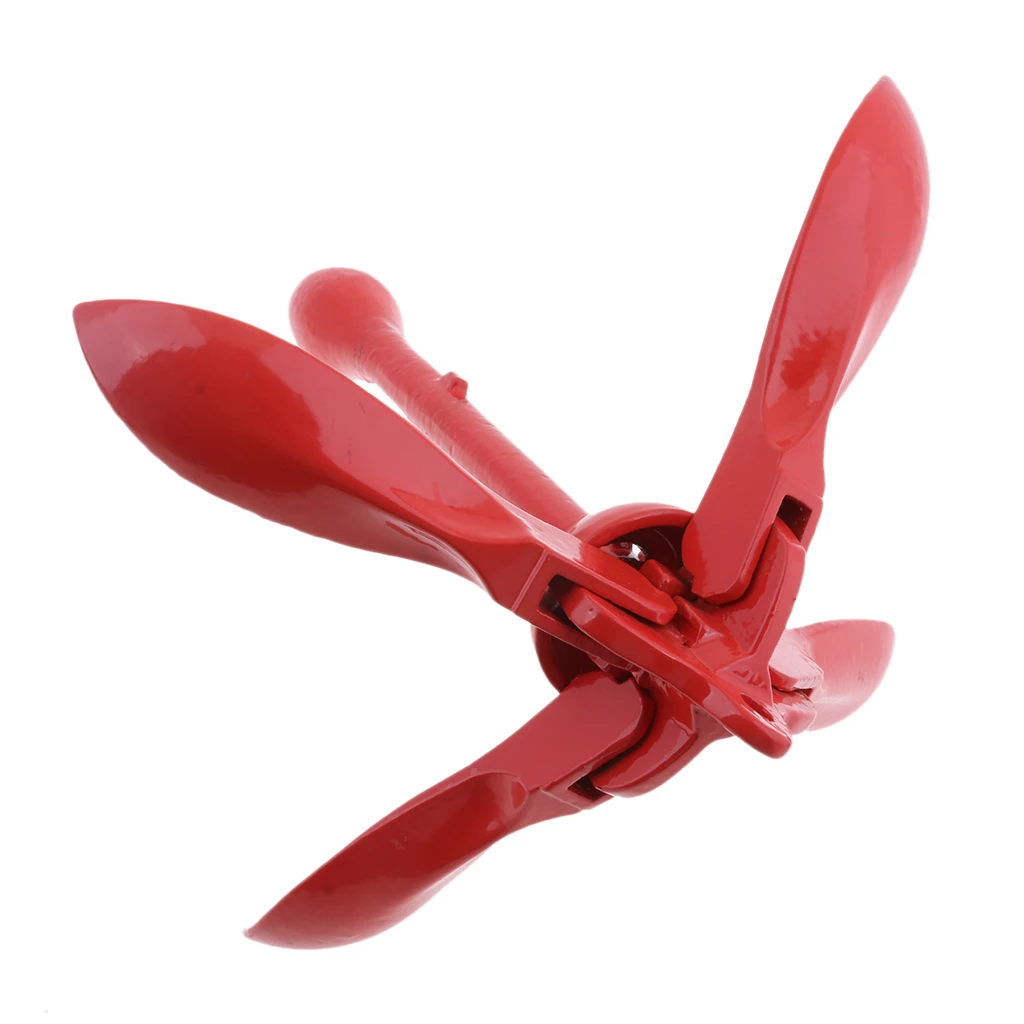 Сверхмощные гребные лодки складной якорь 4 зубца компактный Якорный буй в