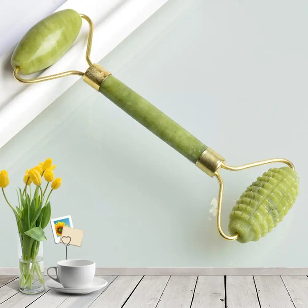 

Facial Massage Jade Roller Face Body Head Neck Nature Device Beauty Tool Tools Lift Massage massager H9C7