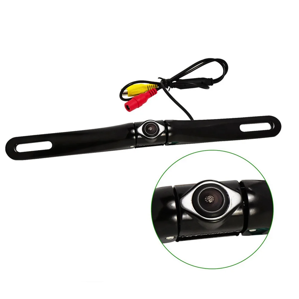 

Long license plate frame Waterproof Backup Reverse Camera Shockproof CMOS/CCD Car Rear View Camera 180 Degree Wide Angle