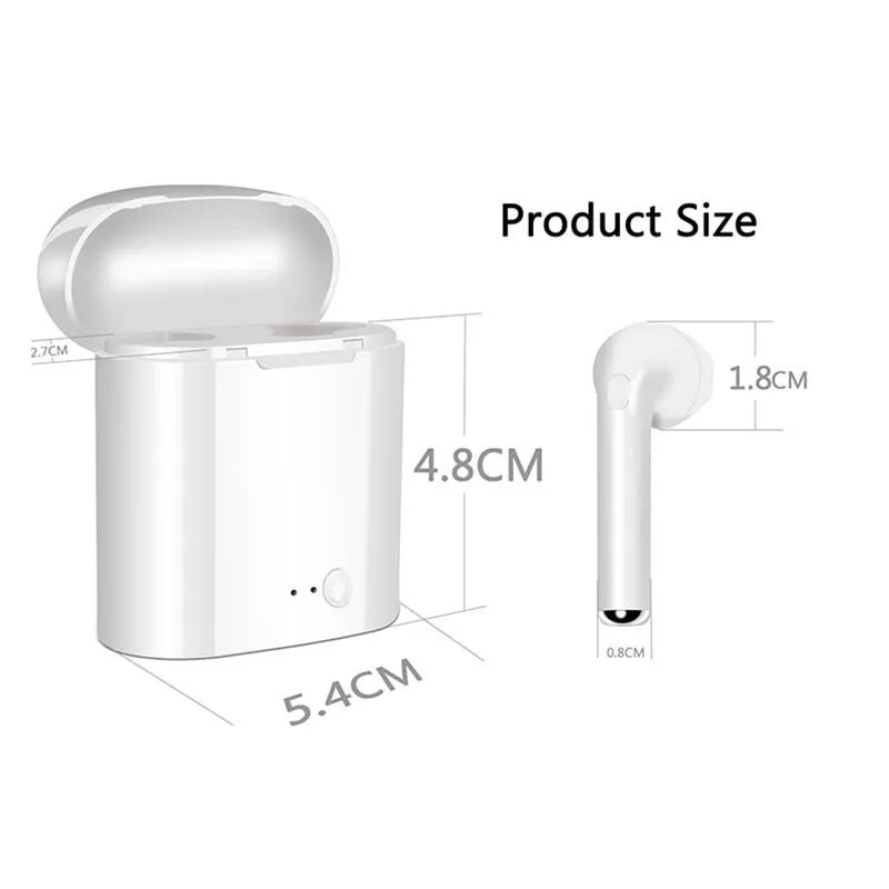 I7s tws беспроводные bluetooth наушники redmi airdots наушники-вкладыши pods игровая гарнитура беспроводные наушники Bluetooth для apple xiaomi