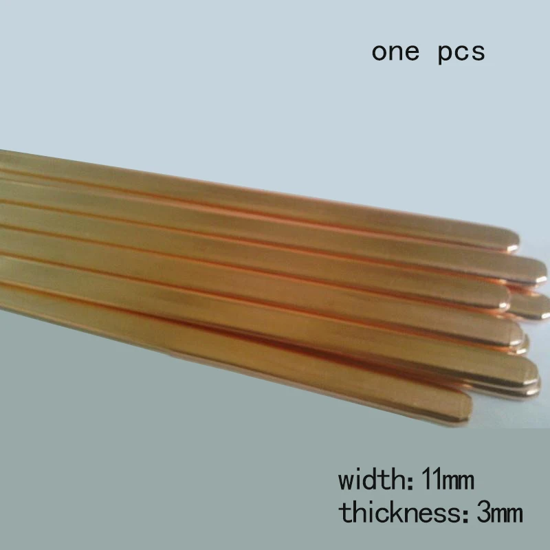 Медная тепловая трубка плоская радиатор для ноутбука труба из чистой меди