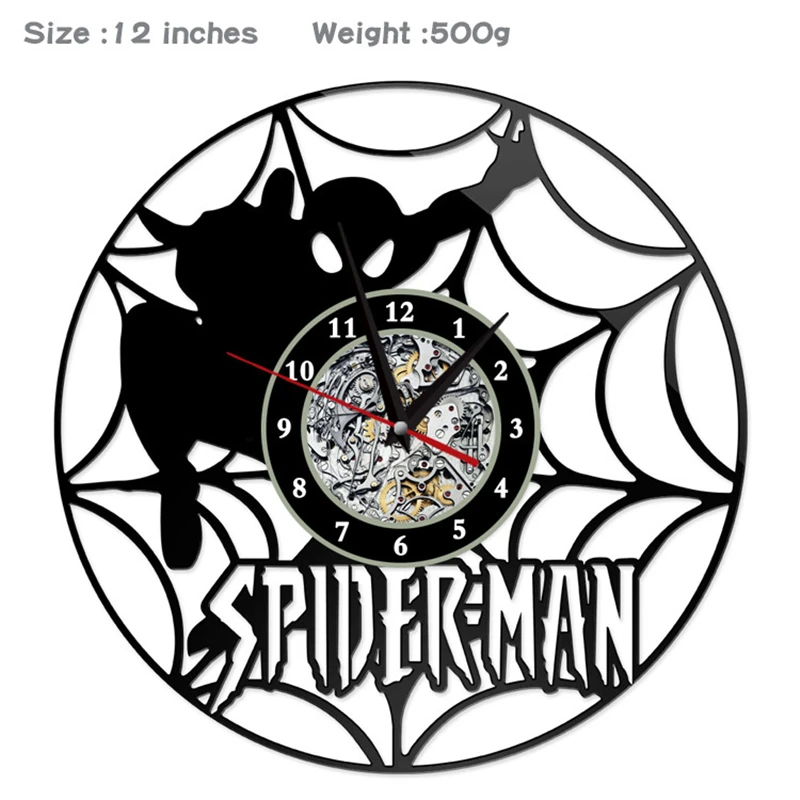Супергерой новый фильм Человек паук настенные часы гостиная Персональный