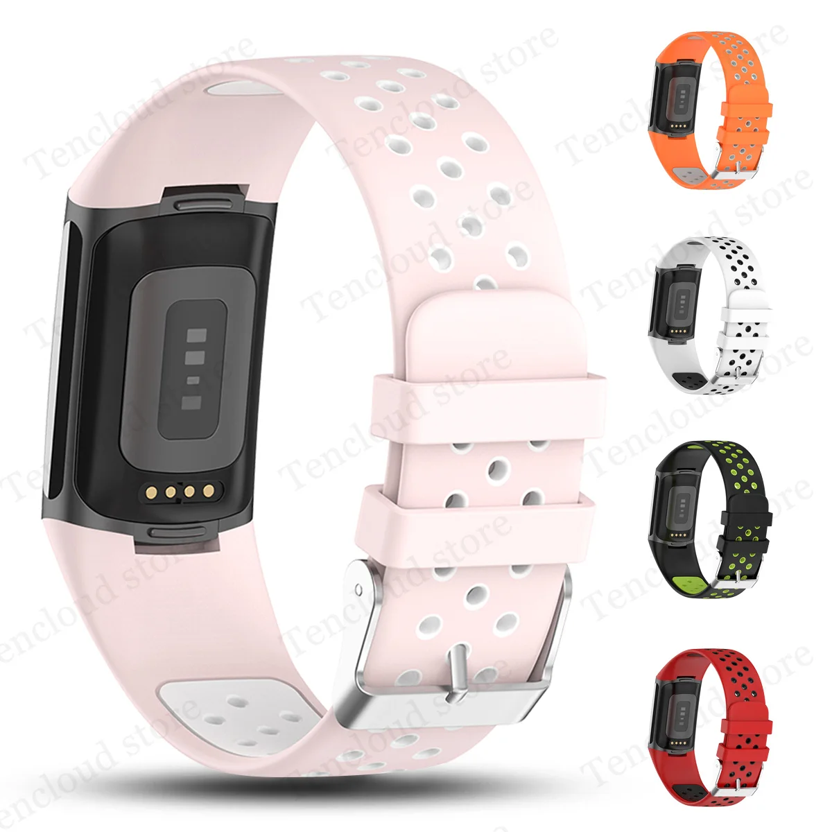 

Ремешок на запястье для Fitbit Charge 5, браслет для Fitbit Charge 5 Charge5, ремешок для часов, регулируемый двухцветный ремешок, аксессуары для часов