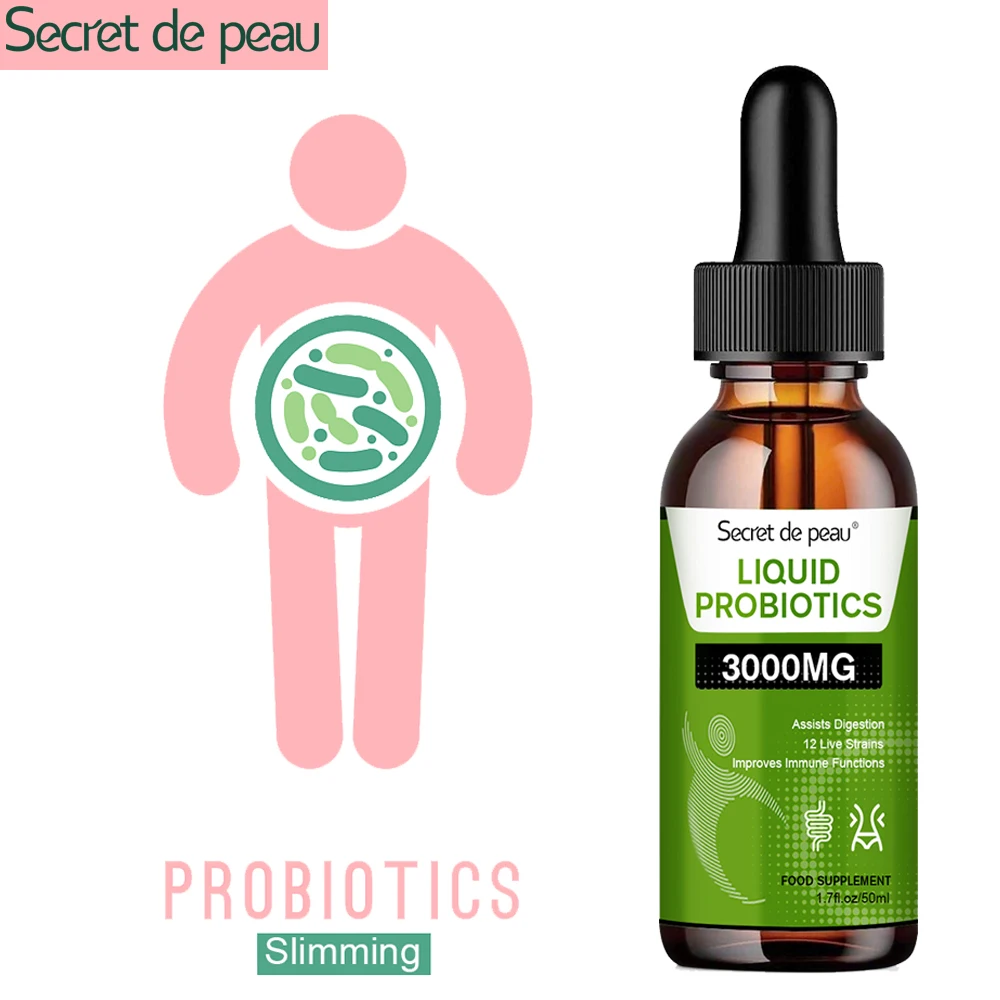 

SDP Organic Liquid Probiotics Drops Solve constipation Promote Digestion Improve Immune System Health Losing Weight Supplements