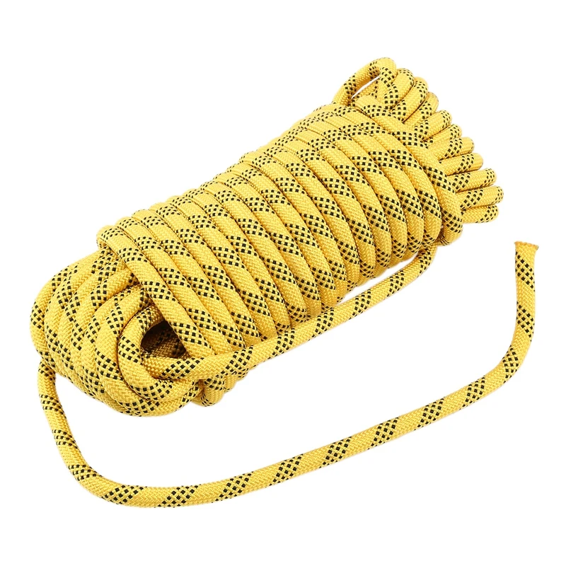 12mm climbing rope outdoor safety rope tree wall professional climbing equipment rock climbing equipment free global shipping