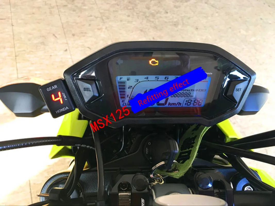 Индикатор скорости для мотоцикла HONDA MSX125/MSX125SF|Инструменты| |