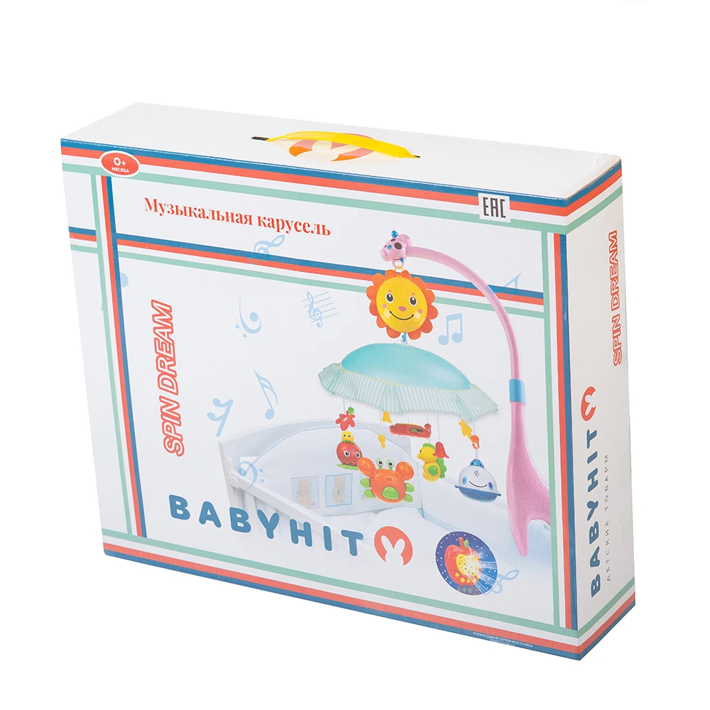 Музыкальная карусель Babyhit Spin Dream | Игрушки и хобби