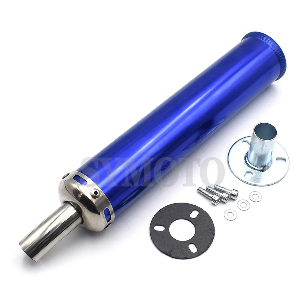 Универсальная Модифицированная выхлопная труба для мотоциклов Honda NSR150 NSR250 P2 P3 P4