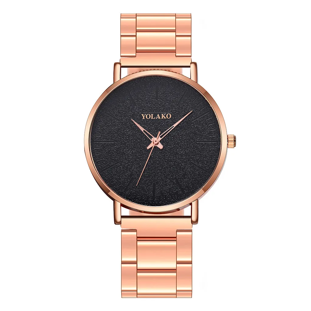 

Часы YOLAKO мужские ультратонкие, деловые Роскошные минималистичные наручные, из нержавеющей стали