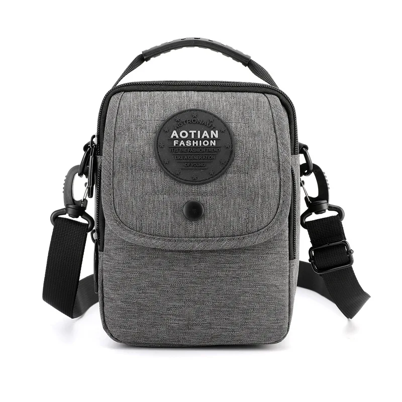 Weysfor Men's Bags Light Oxford Travel Shoulder Bag Casual Crossbody Bags Waterproof Business Messenger Shoulder Bag for Male