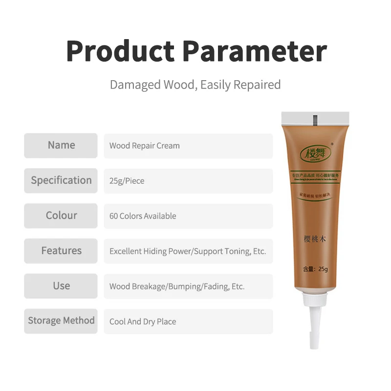 Паста для ремонта деревянной мебели средство быстрого удаления царапин и пола