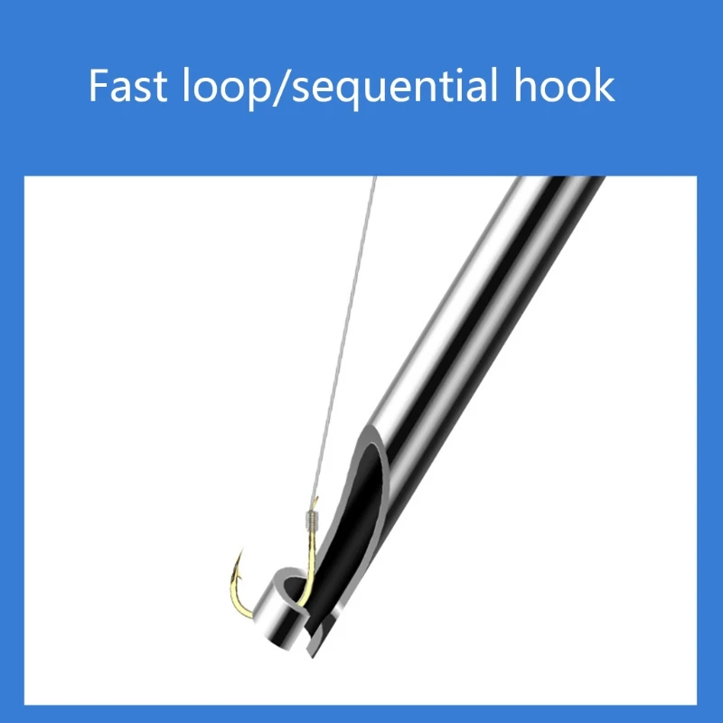 Устройство для удаления рыболовных крючков из нержавеющей стали с алюминиевой