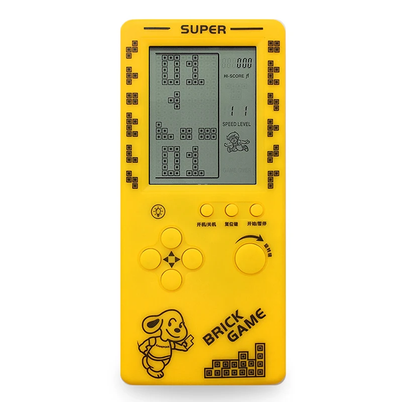 

Tetris handheld game handheld nostalgic vintage children's small large screen rechargeable