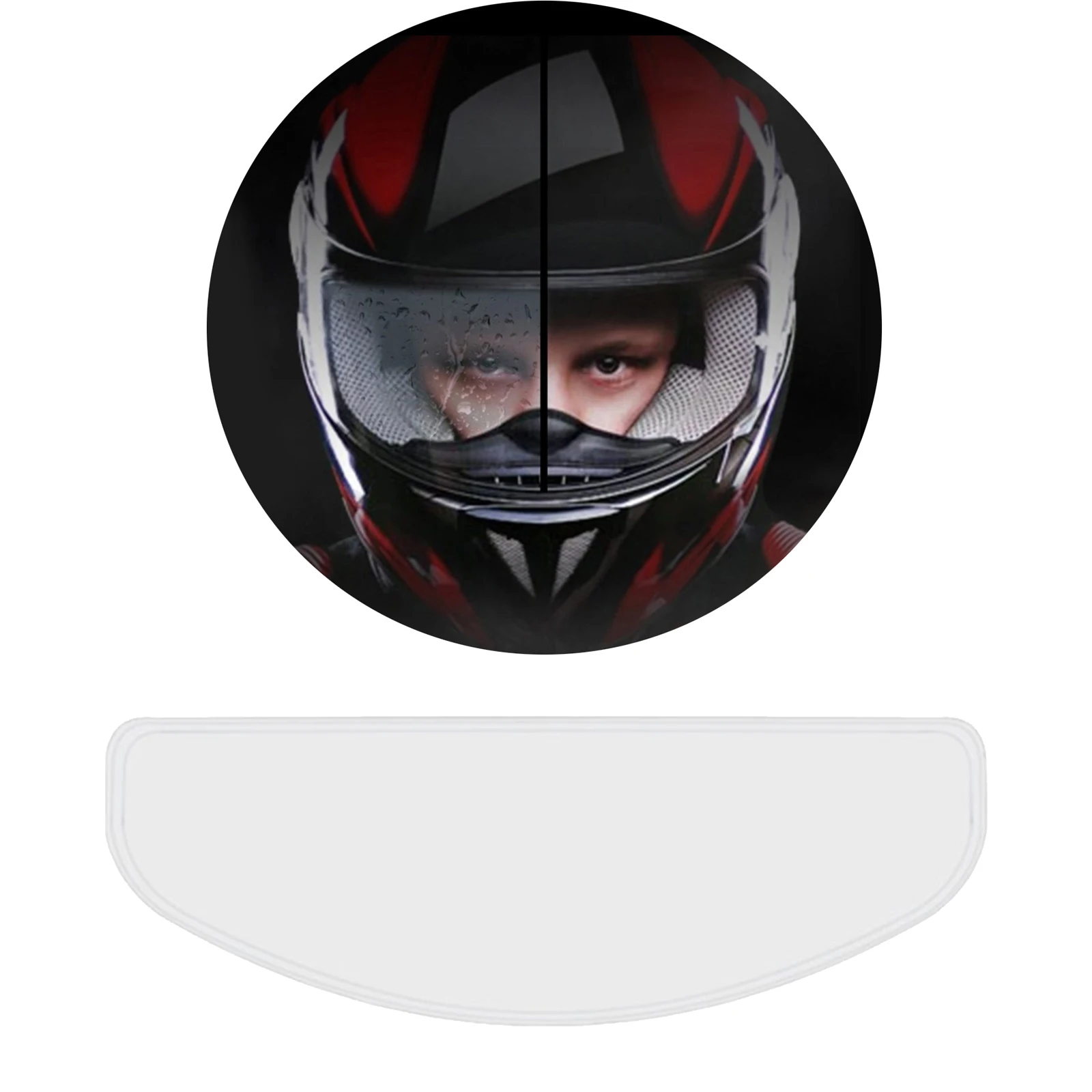 

Motorcycle Full Face Helmet Visor Lens Shield for Universal Motorcycle Helmets