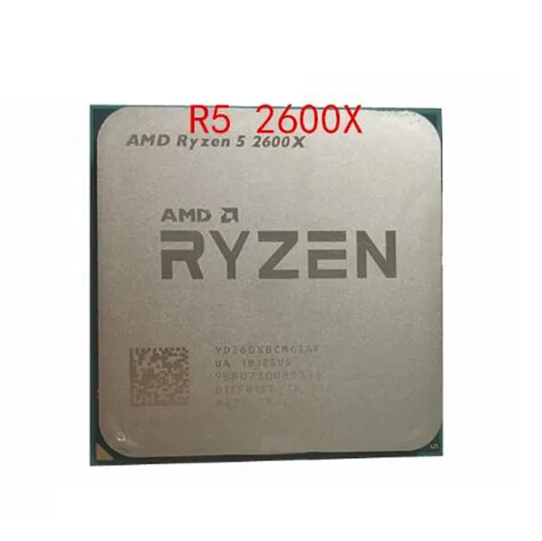 Процессор AMD Ryzen 5 2600X R5 3 6 ГГц шесть ядер 12 95 Вт процессор YD260XBCM6IAF Socket AM4|Процессоры| |