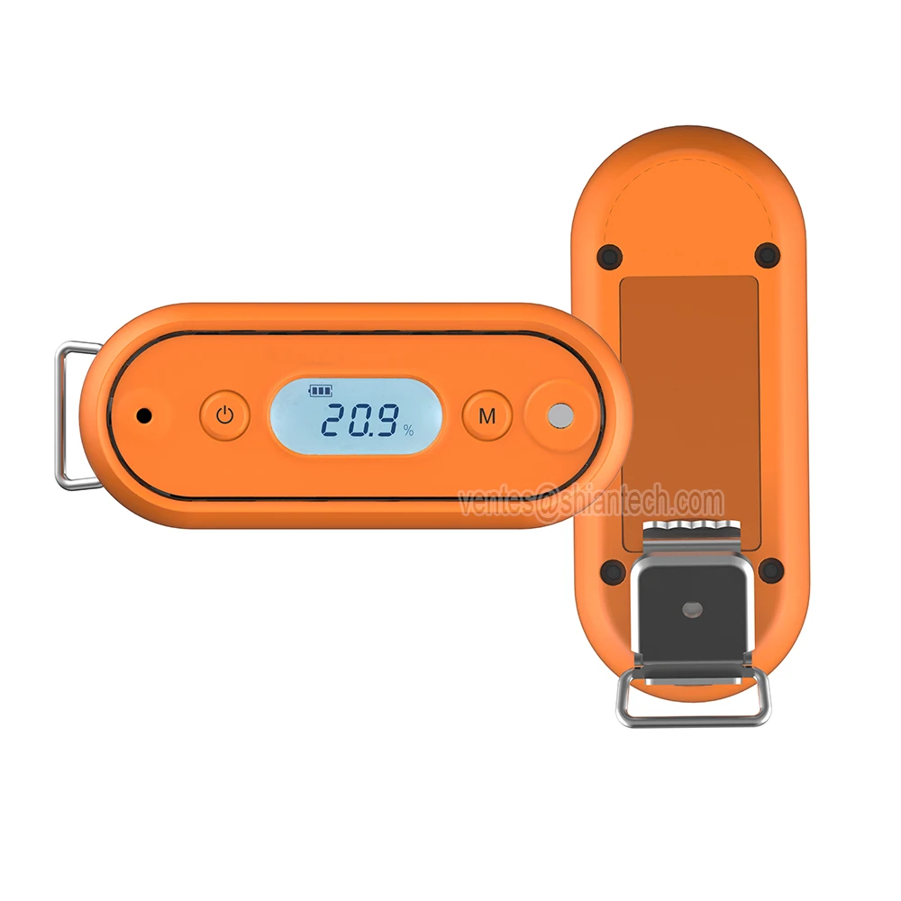 

Oxygen detector, SA103 oxygen meter portable oxygen / O2 concentration detector with sound-light-vibrating alarm