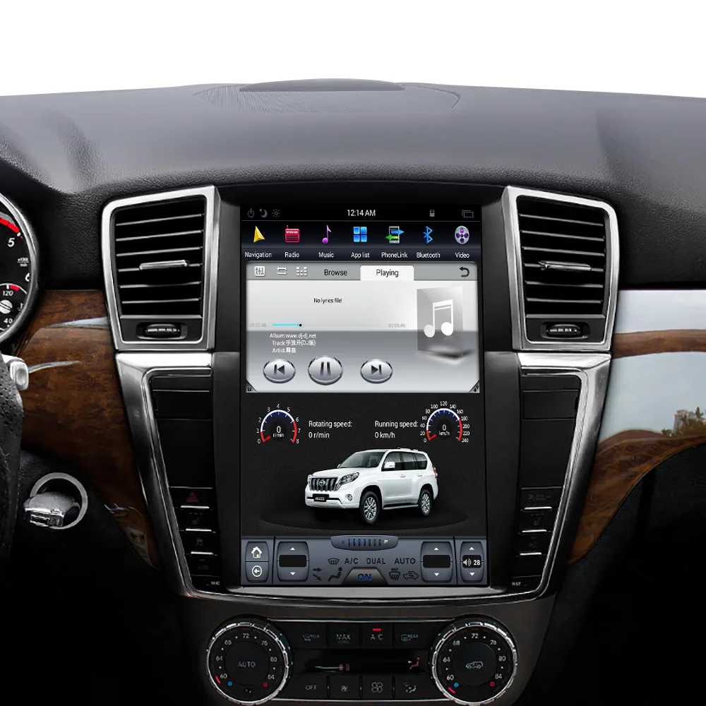 Автомагнитола для Mercedes-Benz ML GL 2012-2016 Android DSP PX30 с радио и навигацией Автомобильный GPS