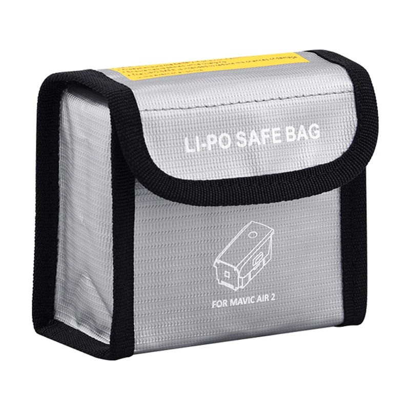 Двухсетевая LiPo безопасная Взрывозащищенная защитная сумка для DJI Mavic Air 2 Drone