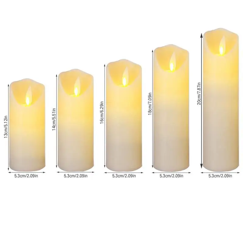 

1 PC Creative LED Candle Multicolor Lamp Simulation Color Flame Tea Light Home Wedding Birthday Decoration Drop Shipping