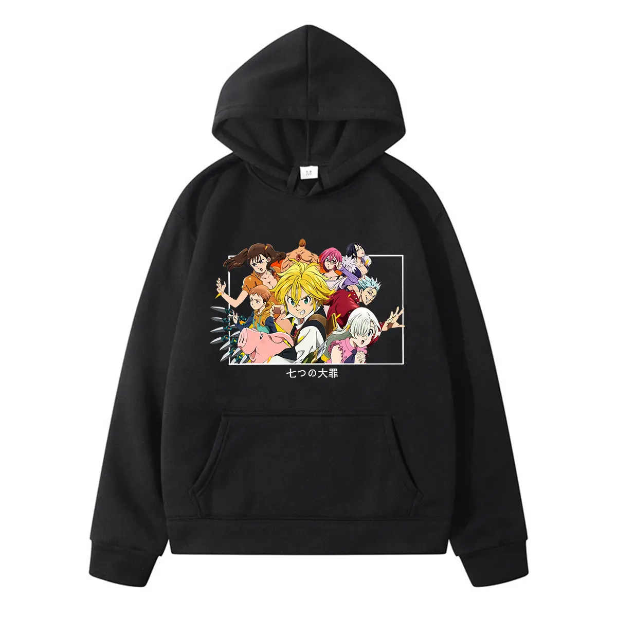 

New Style Hot Sale Seven Deadly Sins Printed Retro Wears Comfortable Sweatshirts Casual Unsiex Classic Cotton Unique Streetwears