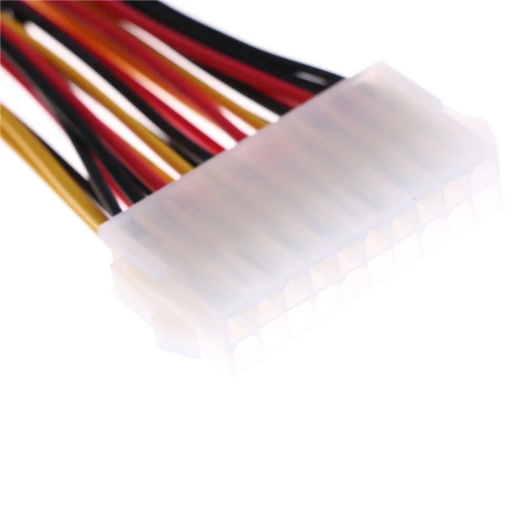 Кабель 14 см 20-Pin штекер 24-Pin Женский Кабель-адаптер для ATX PSU Mini hp 1 шт. пластик 20 Pin до