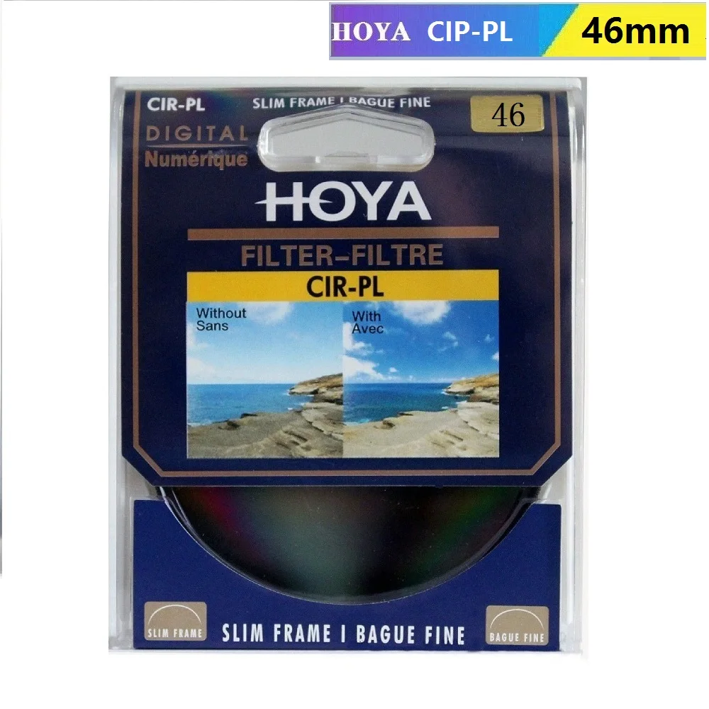 HOYA CPL фильтр 46 мм Комплект фильтров с круговой поляризацией CIR PL Тонкий