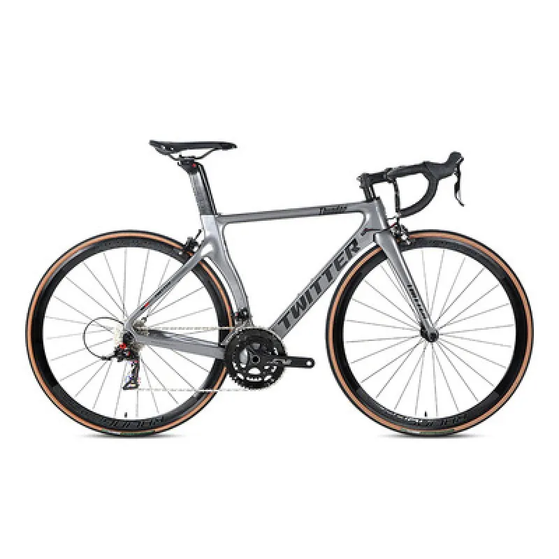Горячая Распродажа оптом TWITTER Thunder SHIMANO 105/R7000-22S углеродное колесо C-Brake волокно