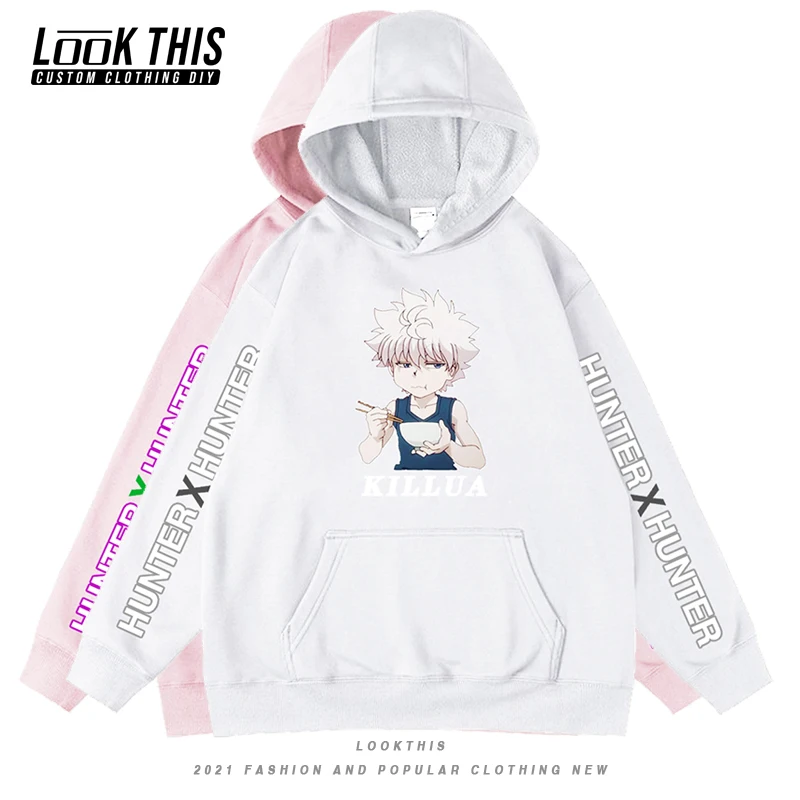 

Hunter X Hunter Children's Hoodie Manga Cool Child Hoodies Long Sleeve Sweatshirt Teens Hot Japanese Anime Killua Zoldyck Tops
