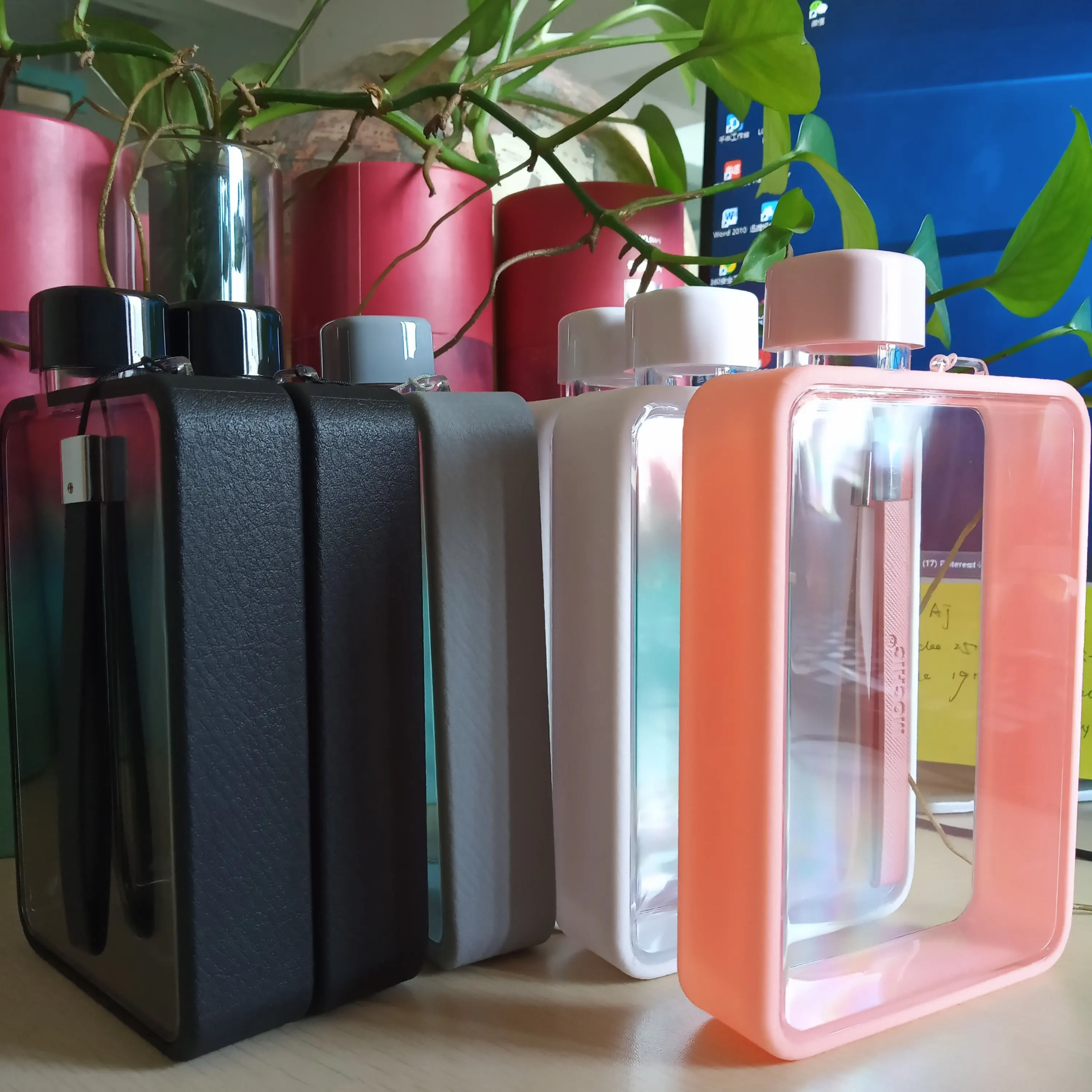 А5 бутылка для воды на заказ Дамская чашка портативная бумажная Корейская версия