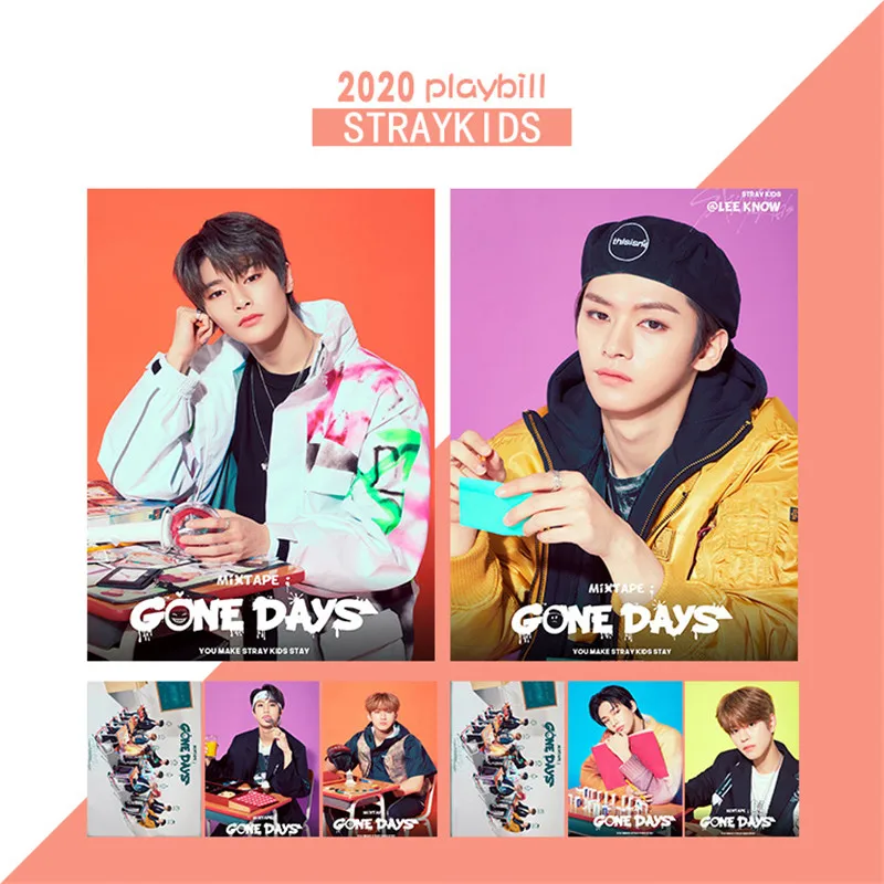 4 шт. SUPERM STRAYKIDS GOT7 TFBOYS двойная картинка высокой четкости наклейка украшение бумаги
