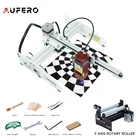 Мощный Настольный лазерный мастер Aufero с поддержкой Win  Mac iOS, лазерная маркировочная машина для изготовления акриловых кожаных логотипов и изображений своими руками