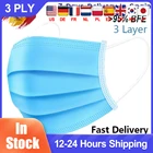 Быстрая доставка уход за кожей лица маска одноразовая 7 дней для Испании медицинская хирургическая маска нетканое полотно 3 Слои фильтр рот Ушные крючки маска