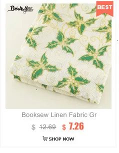 Домашний текстиль booksew хлопок льняная ткань синий узор дизайн швейный материал скатерть подушка сумка занавеска подушка Zakka CM