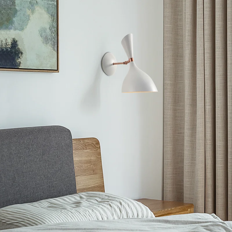 nordic led stone luminaria led wall light wall lamp monkey lamp living room lamp beside lamp