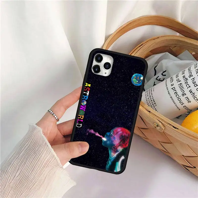

Travis Scott Phone Case for iPhone 11 12 Pro X XS Max Mini XR 7 8 Plus SE 2020 SamsungS9 10 20 A51 Plus Ultra